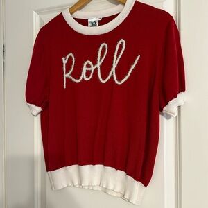 Queen of Sparkles Roll Tide Sweater M